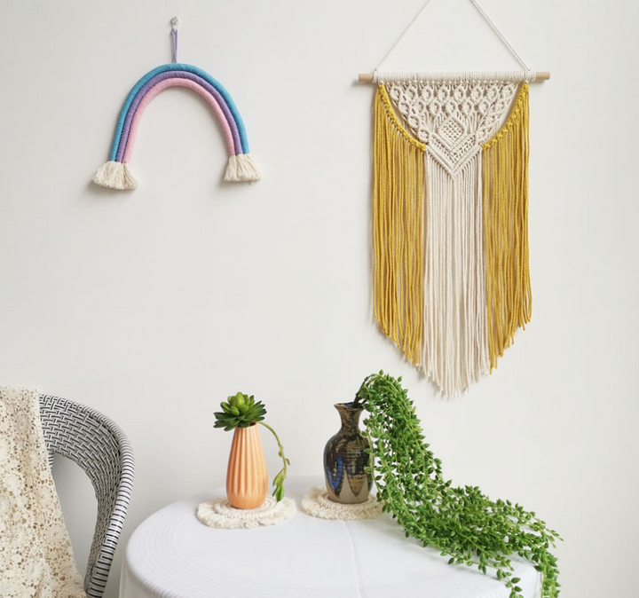 Handmade Colorful Macrame