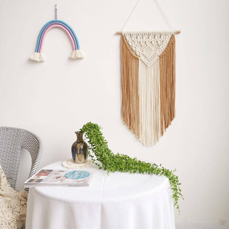 Handmade Colorful Macrame