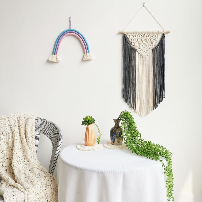 Handmade Colorful Macrame