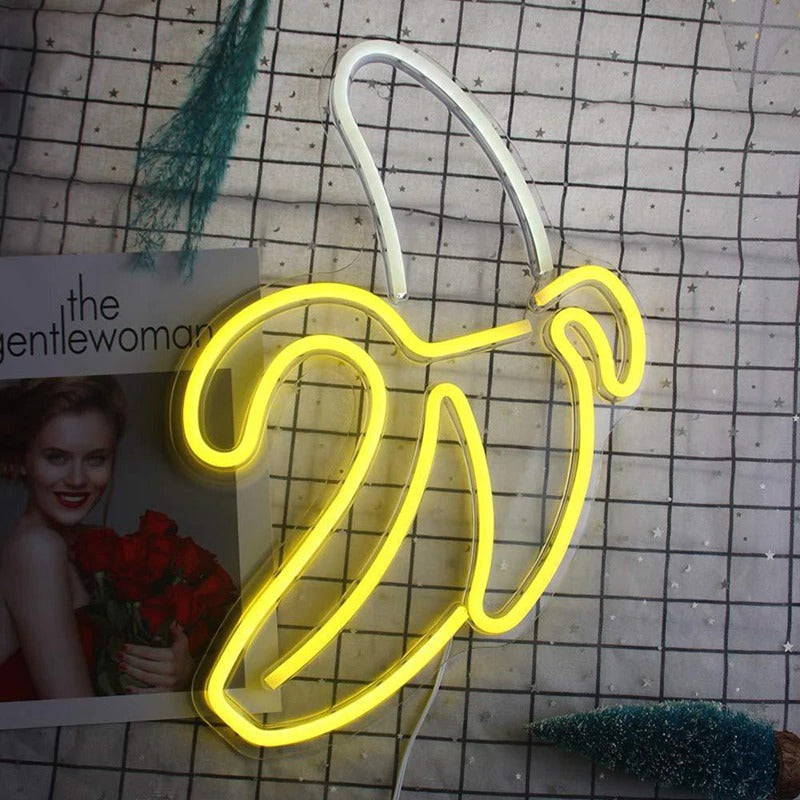 VibeCore Banana Neon Light Laying Down
