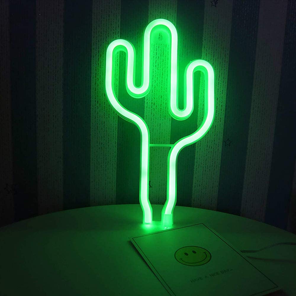 The VibeCore Cactus Neon Light brings a fun, desert-inspired touch to any room. With its vibrant green glow, this neon sign adds a cool, energetic vibe to bedrooms, dorms, or lounges. A perfect statement piece for a lively atmosphere.