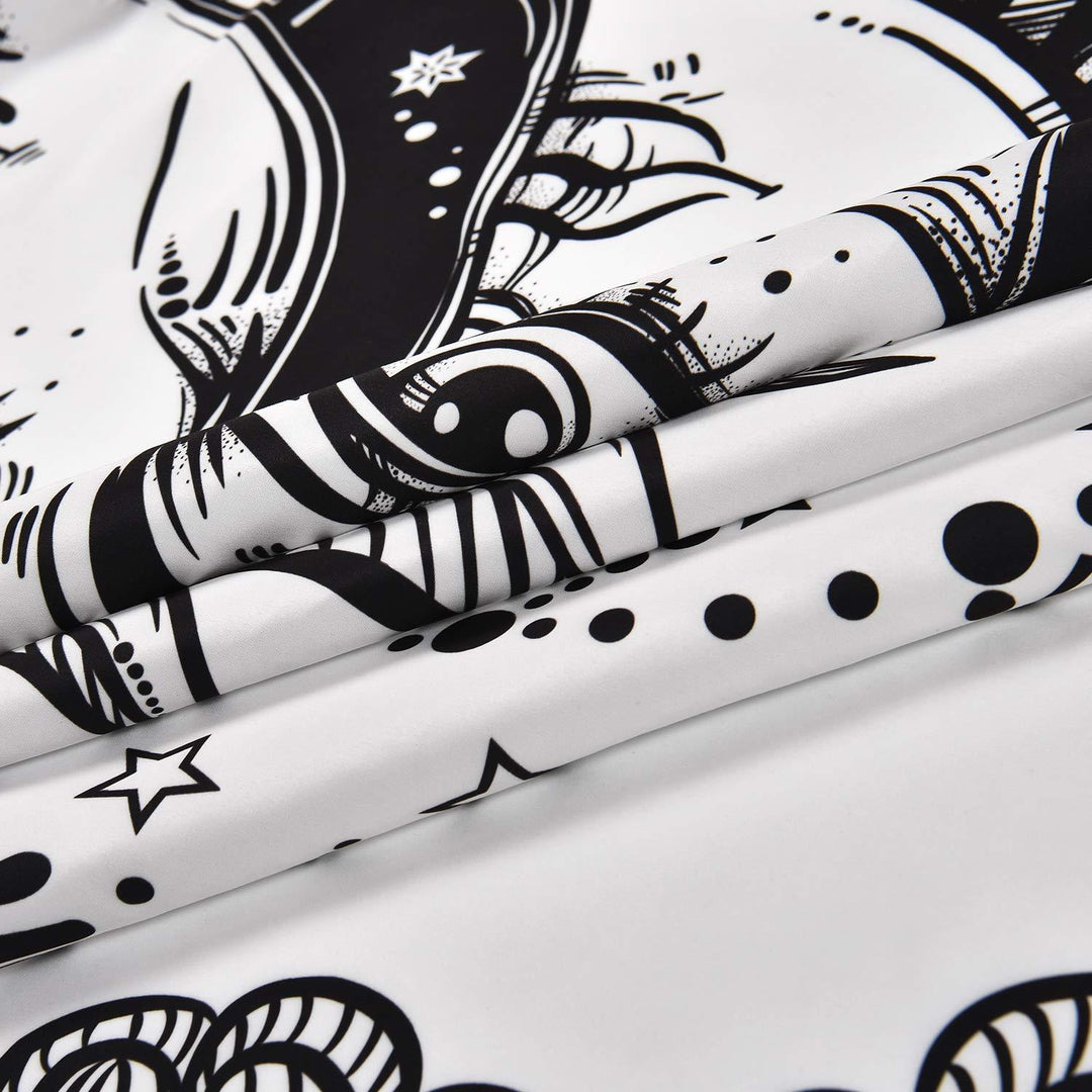 VibeCore Harmony Of The Sun Tapestry Material Close Up