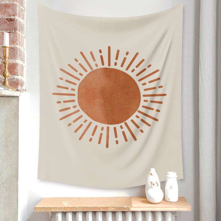 VibeCore Radiating Sun Tapestry Hanging