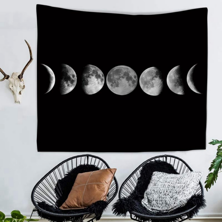 Phases Of The Moon Tapestry