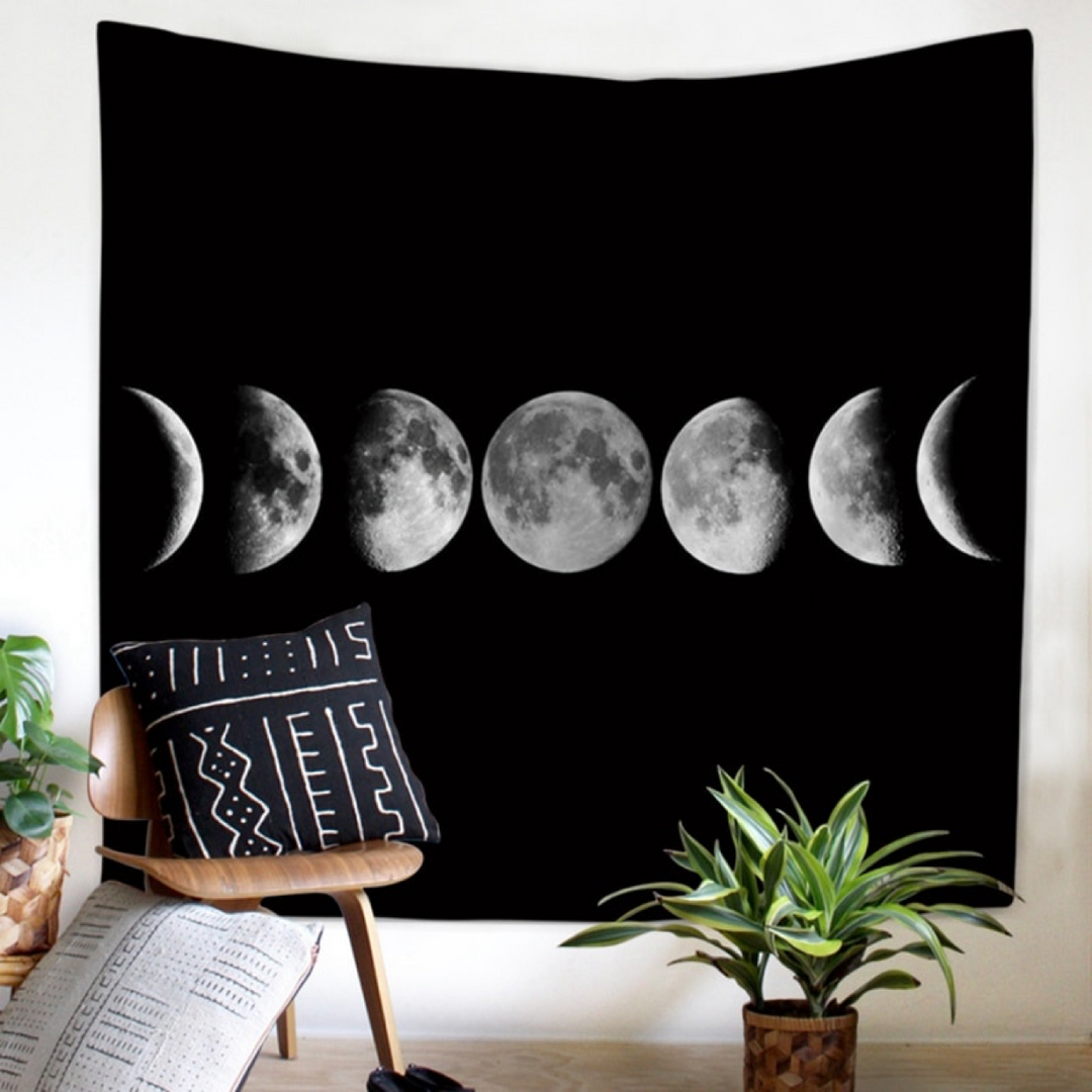 Phases Of The Moon Tapestry