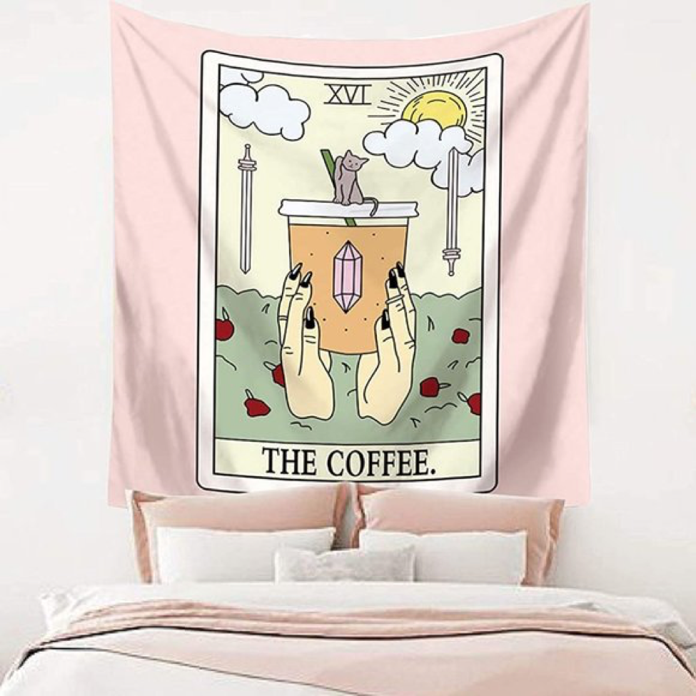 The Coffee Tarot Tapestry