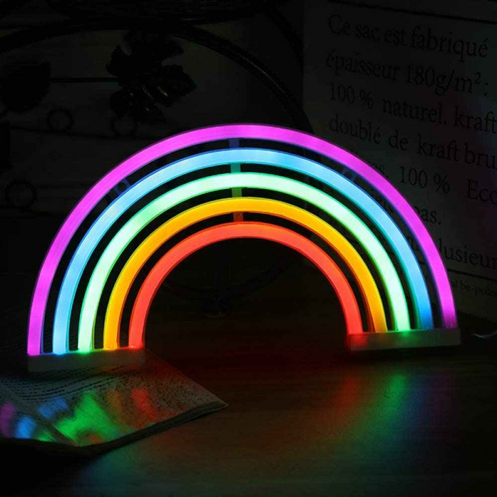 Rainbow Neon Light