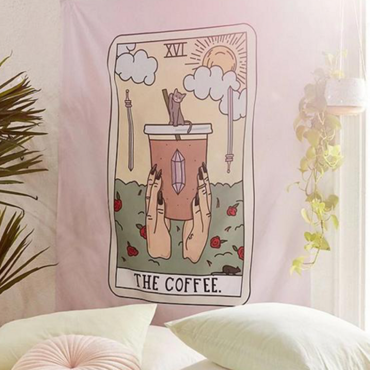 The Coffee Tarot Tapestry