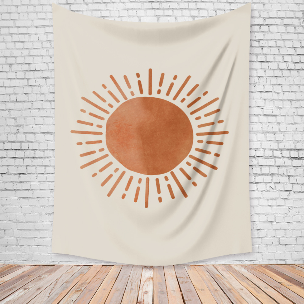 Radiating Sun Tapestry