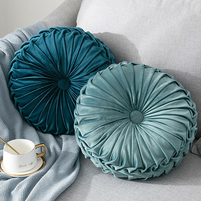 Round Velvet Cushion