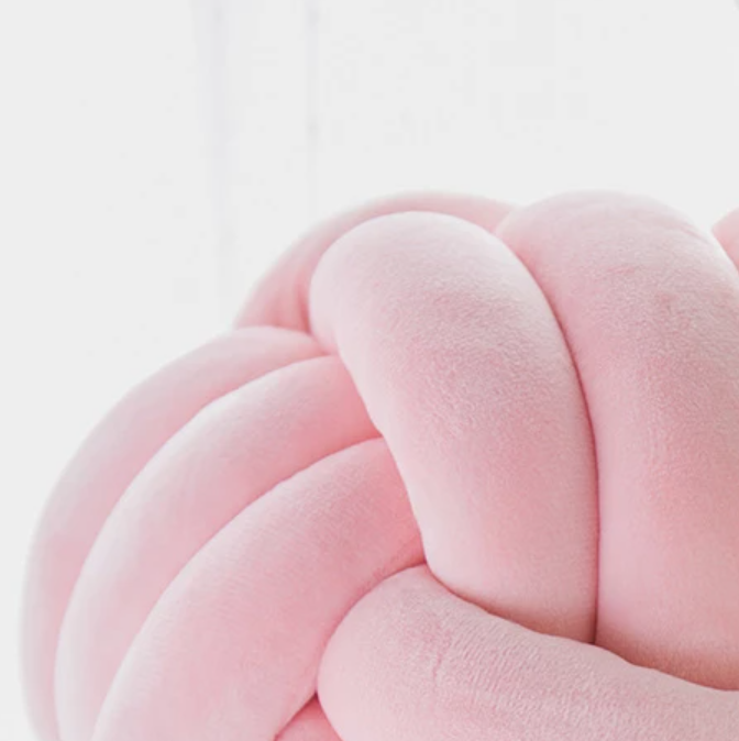 Knotted Ball Pillow