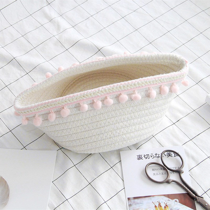 Cotton Rope Storage Basket