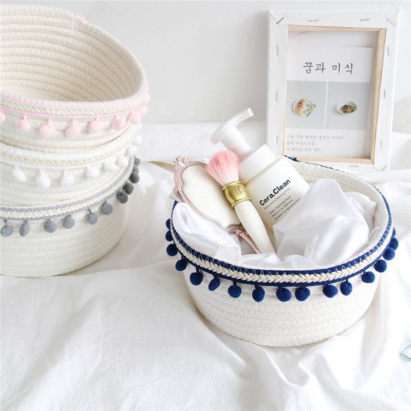 Cotton Rope Storage Basket