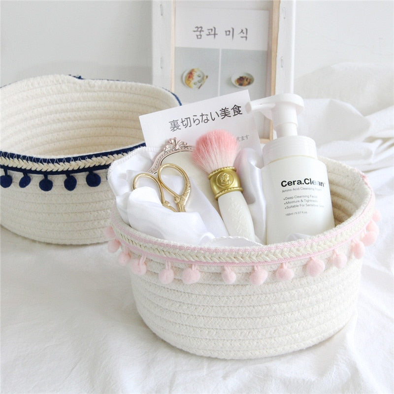 Cotton Rope Storage Basket