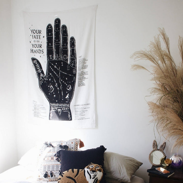 Palm Reading Tapestry