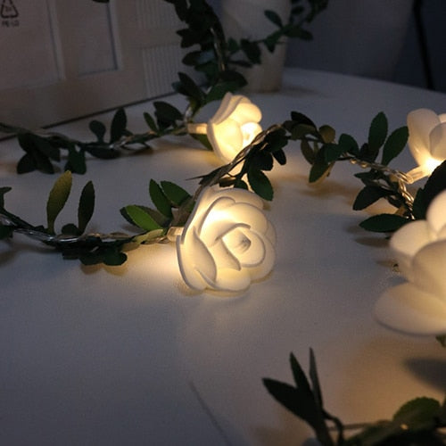 Rose Flower String Lights