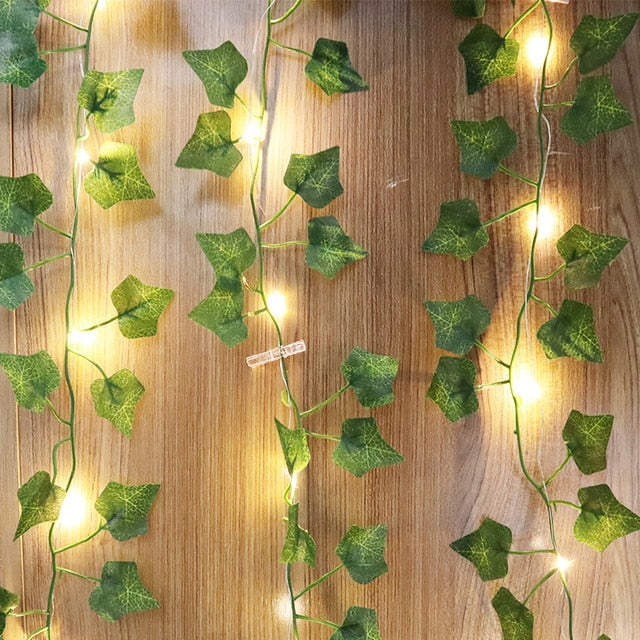 10M Leaf Vine String Lights