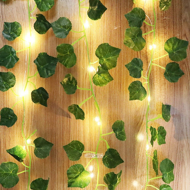 10M Leaf Vine String Lights