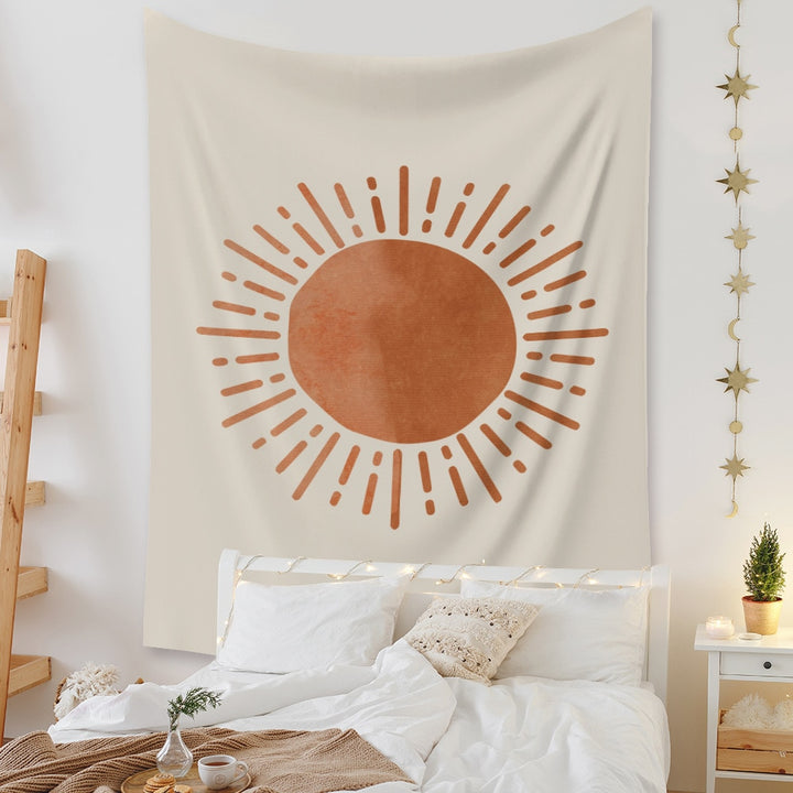 Radiating Sun Tapestry