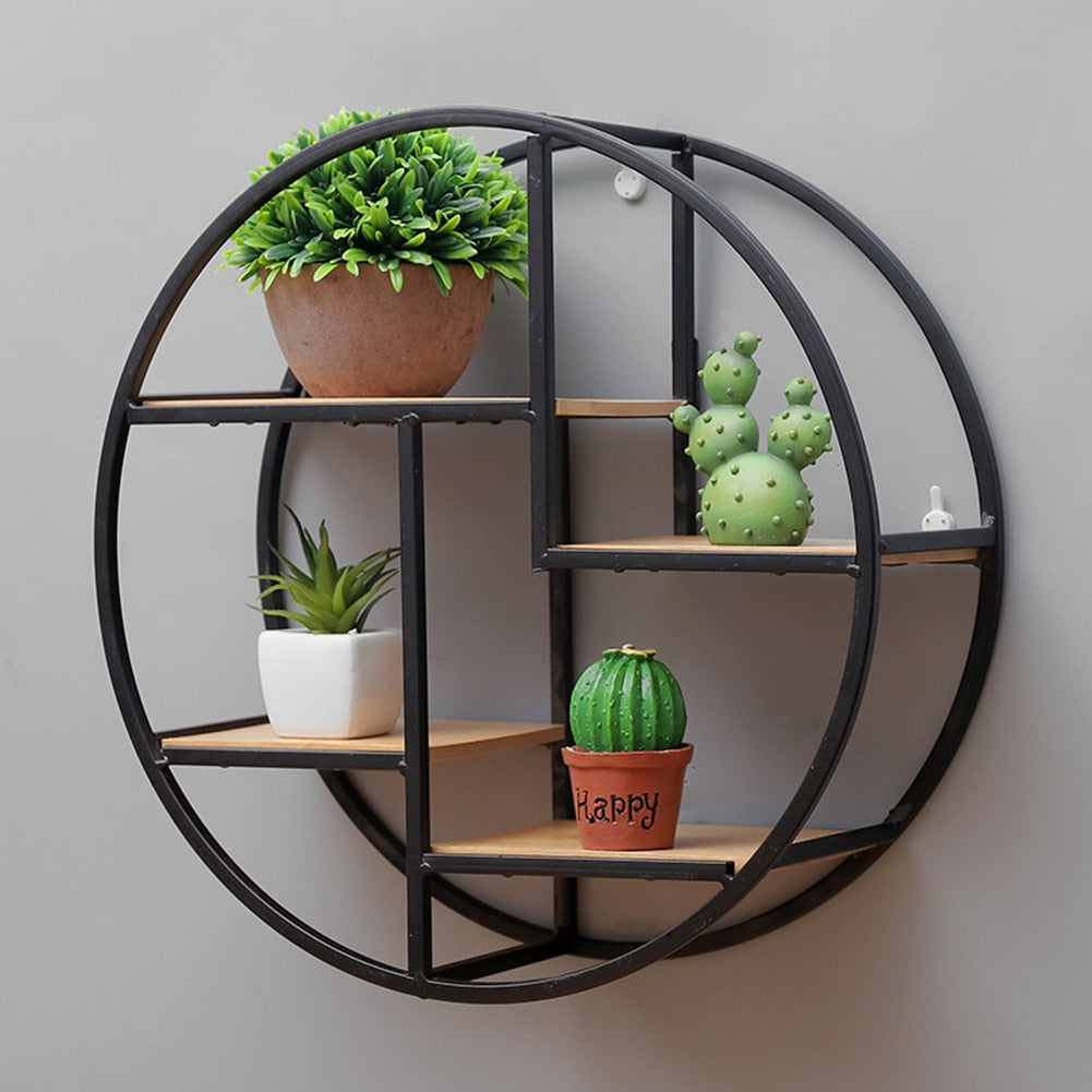 Round Iron Shelf