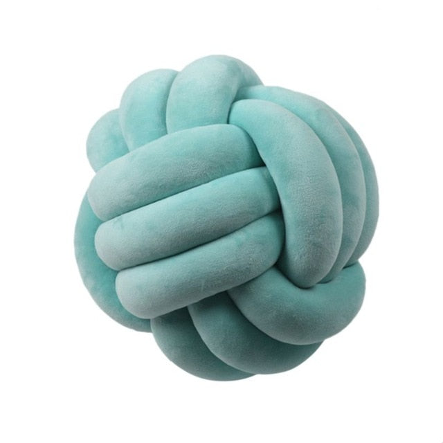 Knotted Ball Pillow