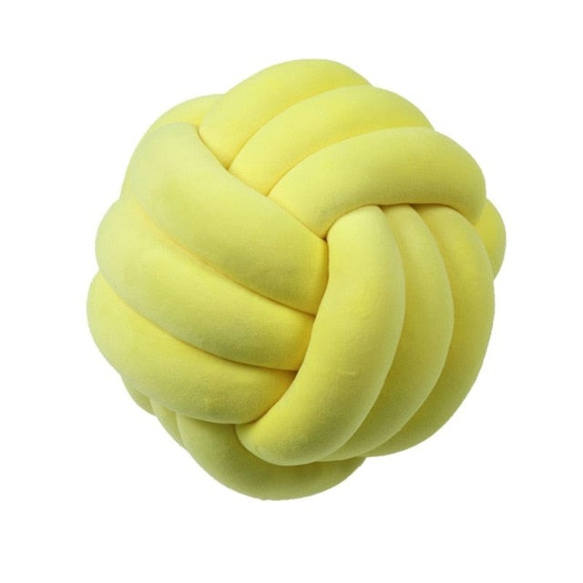 Knotted Ball Pillow