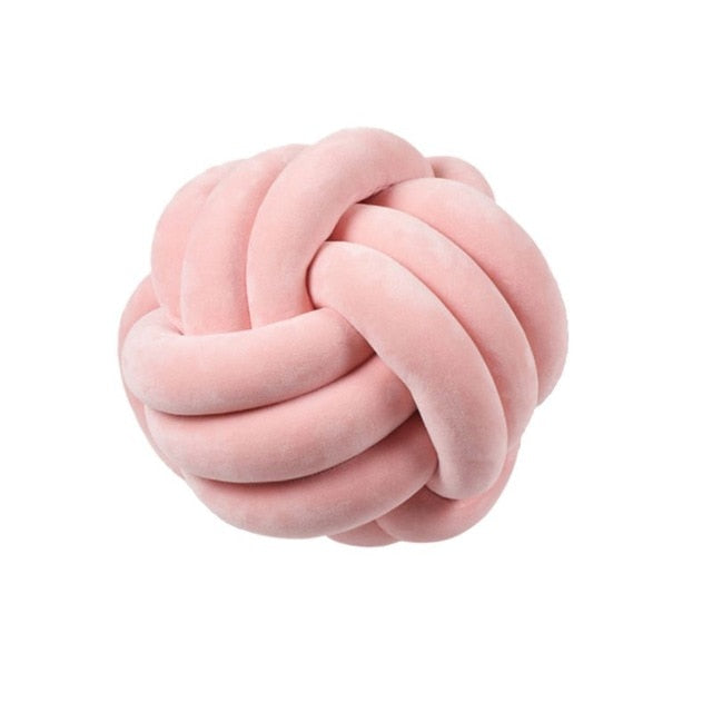 Knotted Ball Pillow