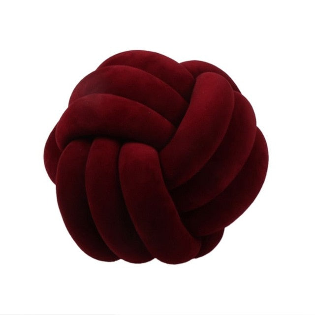 Knotted Ball Pillow