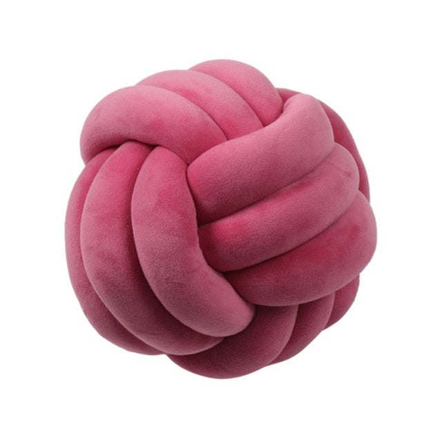 Knotted Ball Pillow