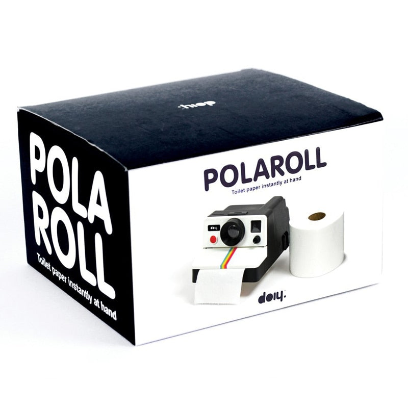 Polaroid Toilet Paper Holder