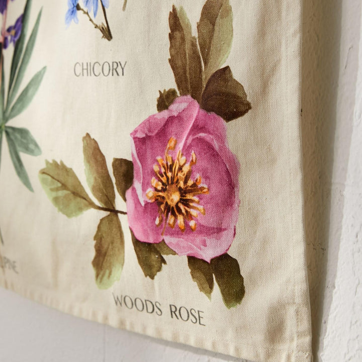 Botanical Wildflowers Tapestry