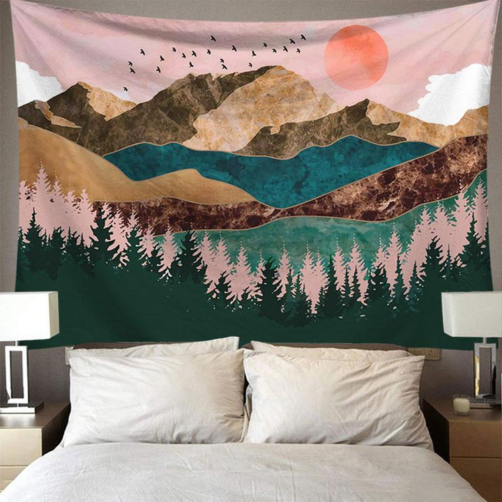 Mountain Views Tapestry