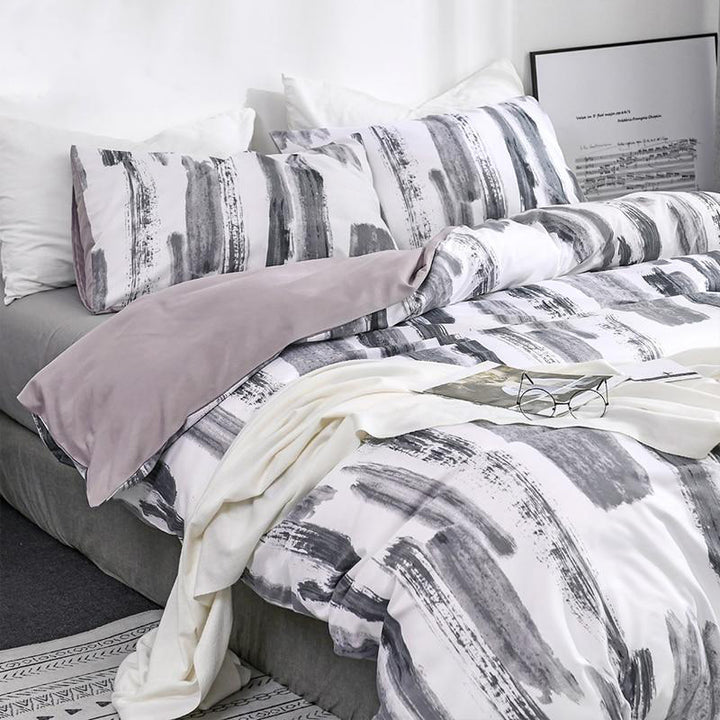 Abstract Canvas Bedding Set