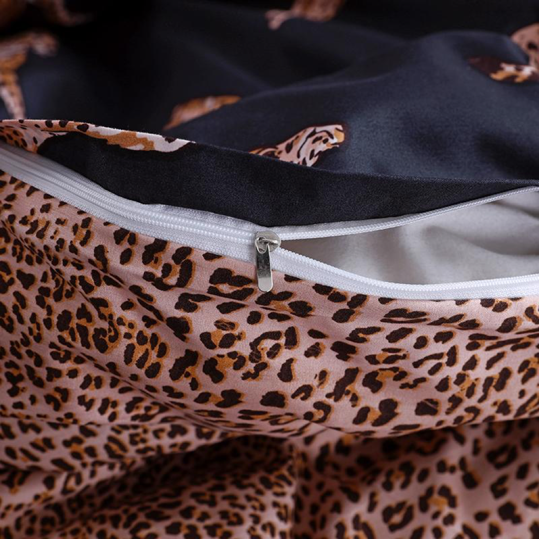 Cheetah Cat Bedding Set