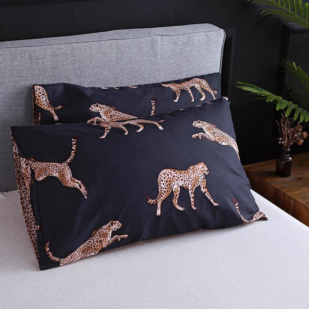 Cheetah Cat Bedding Set